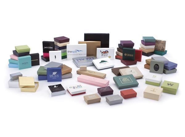 Kraft cotton hotsell filled jewelry boxes