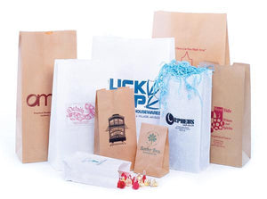White S.O.S. Bags